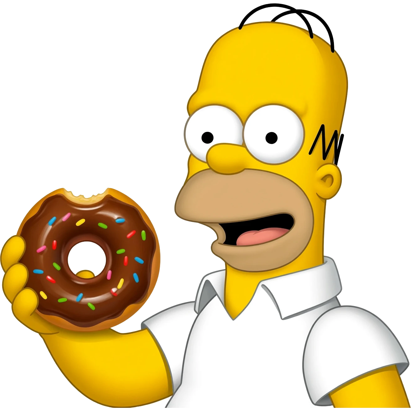 homersimpsons with a donut emoji