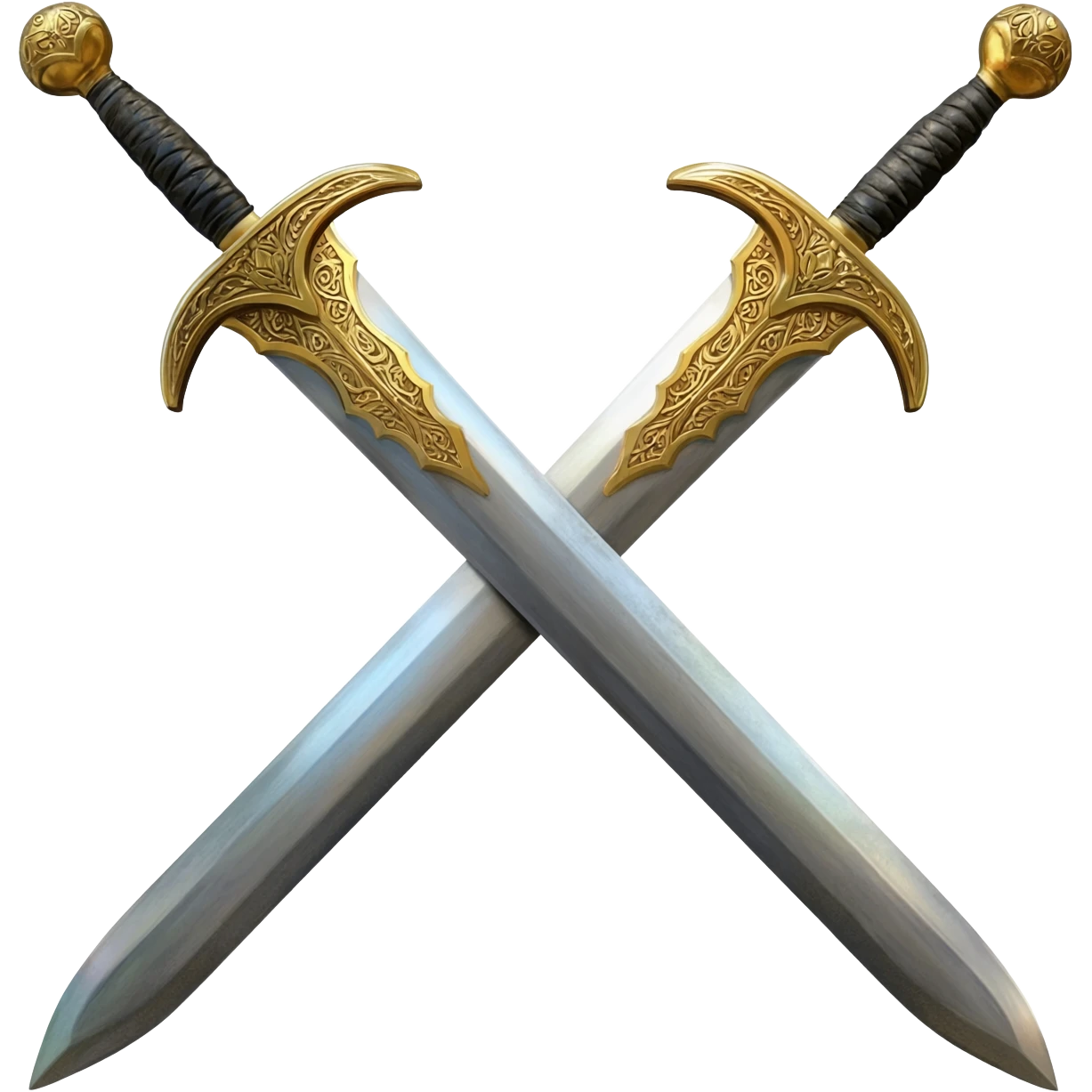 2-headed in one sword emoji