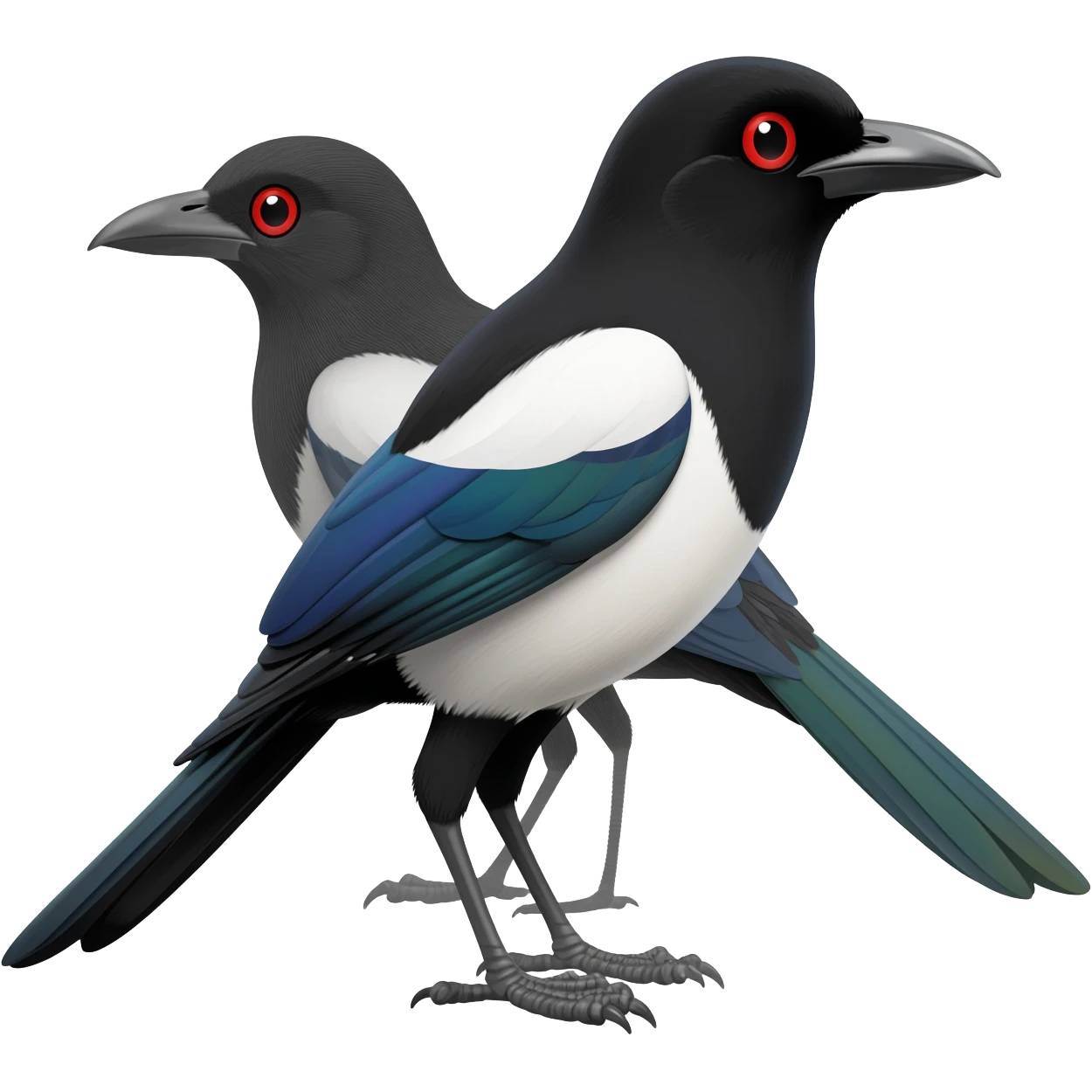 Magpie emoji