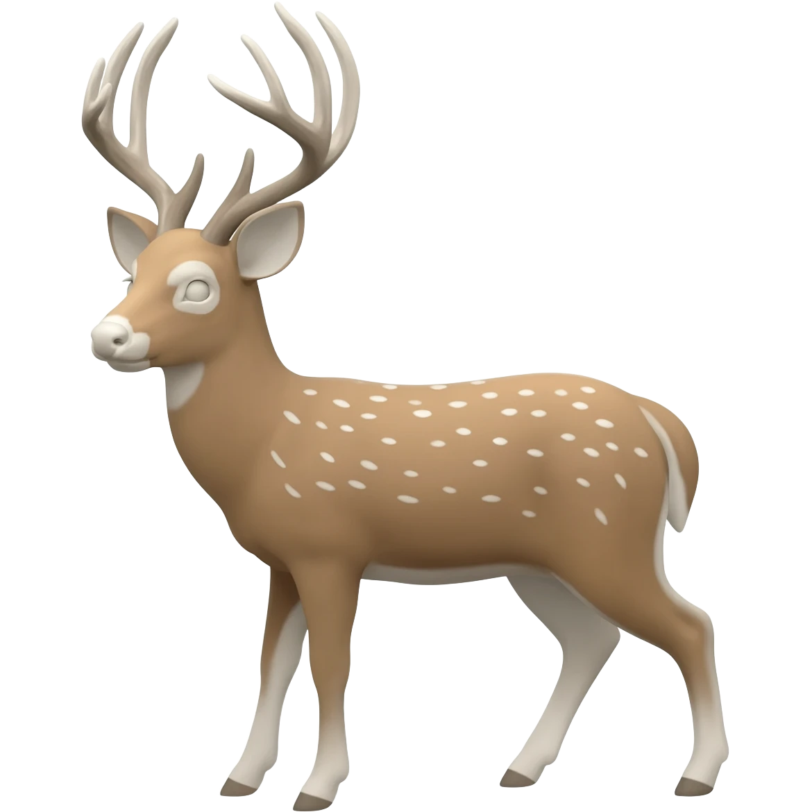 Albino Whitetail Deer emoji