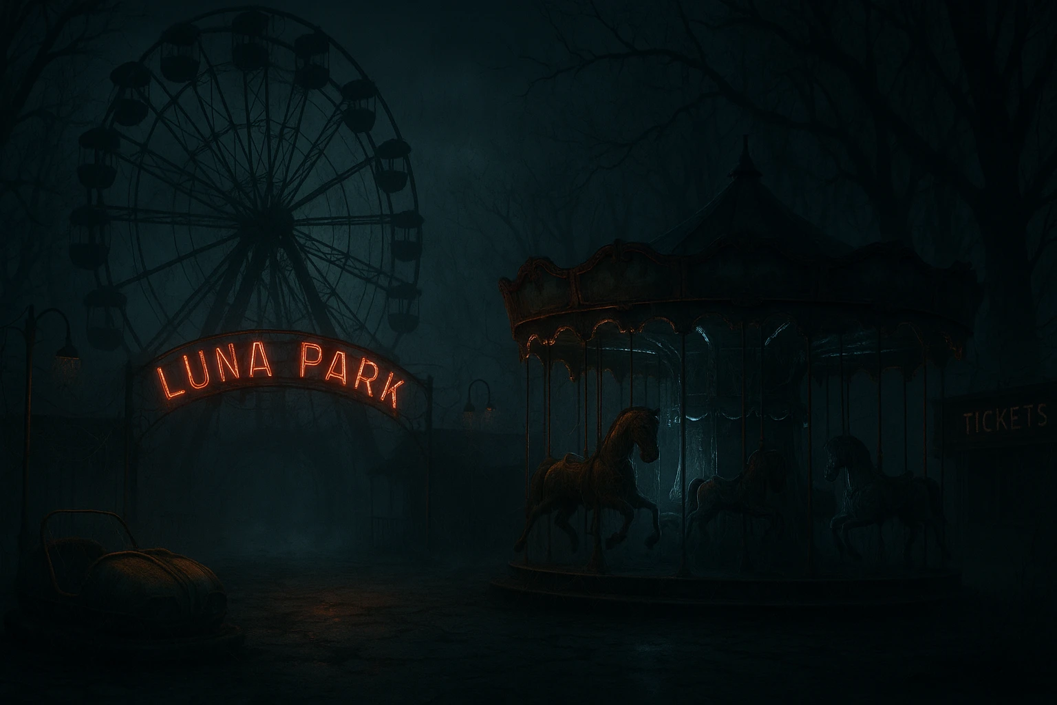 Creepy lunapark emoji