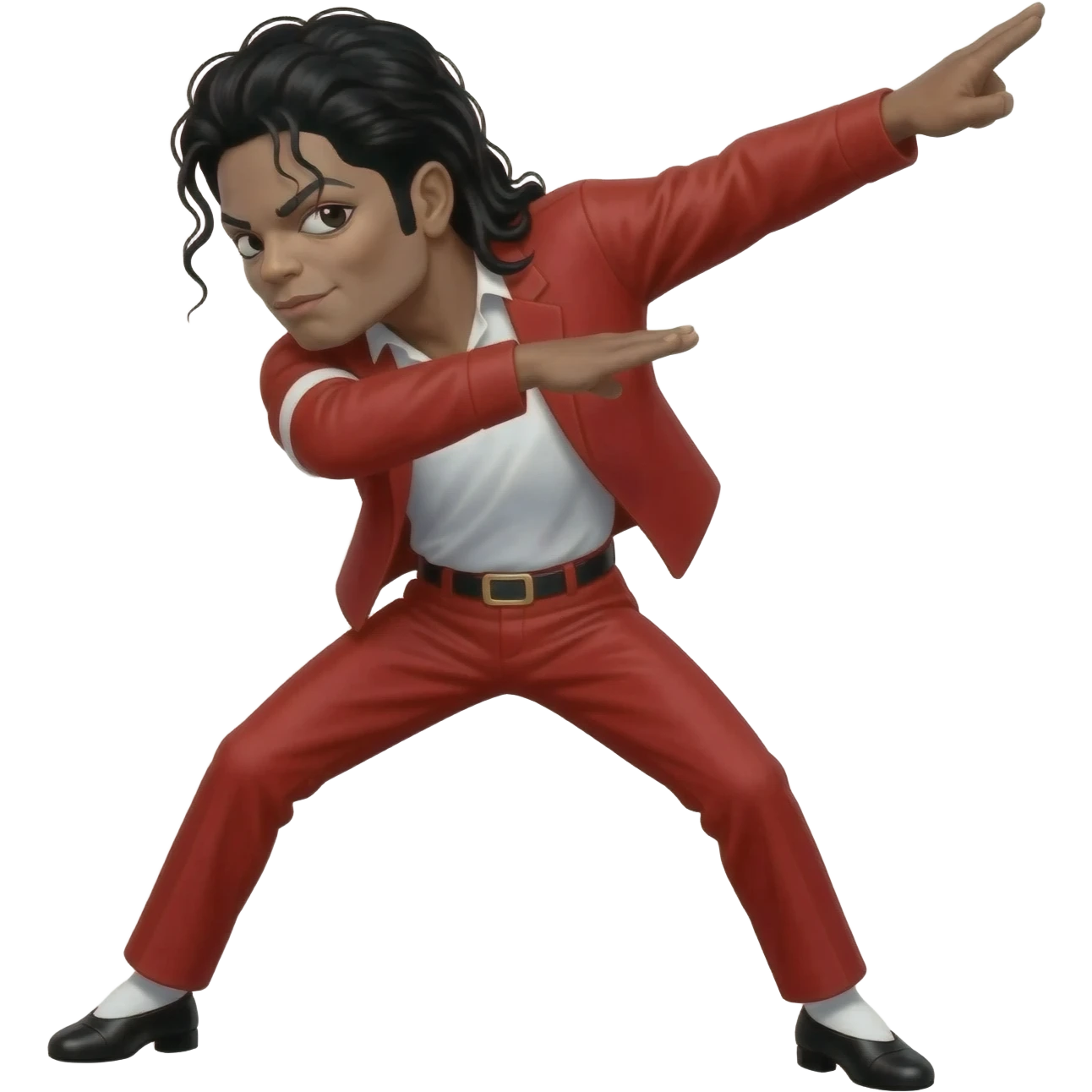 michael jackson dab, dancing legs emoji