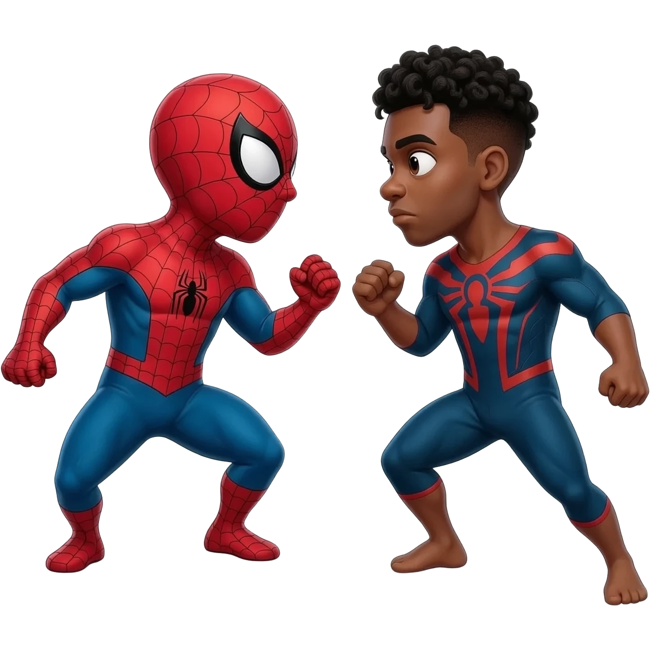 Spider man et miles morales emoji
