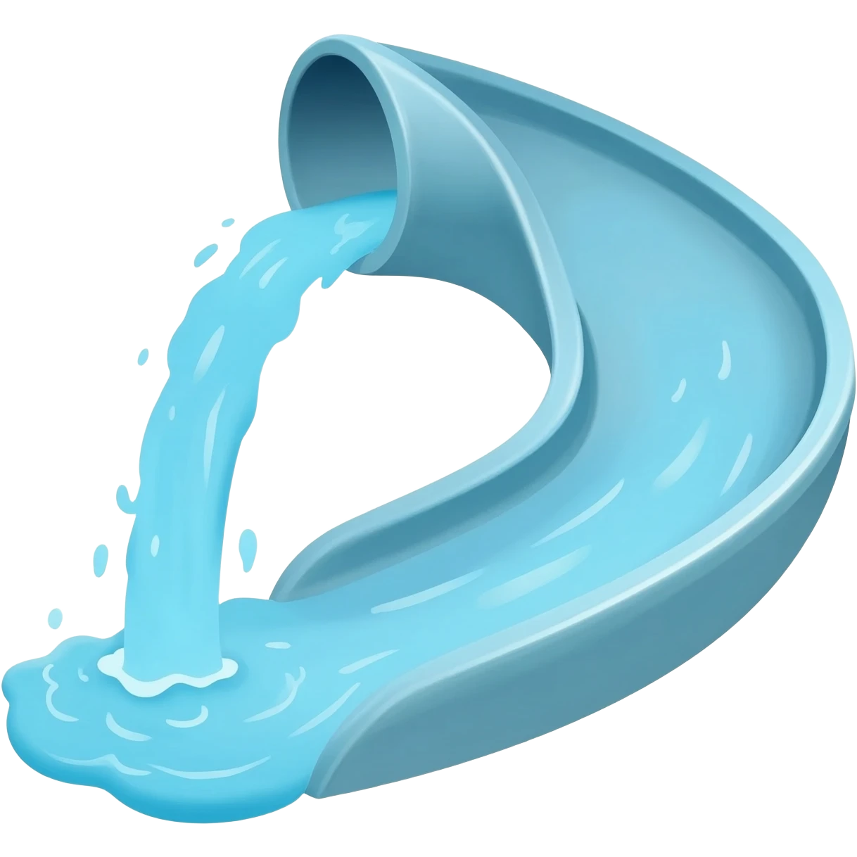 Water slide emoji emoji