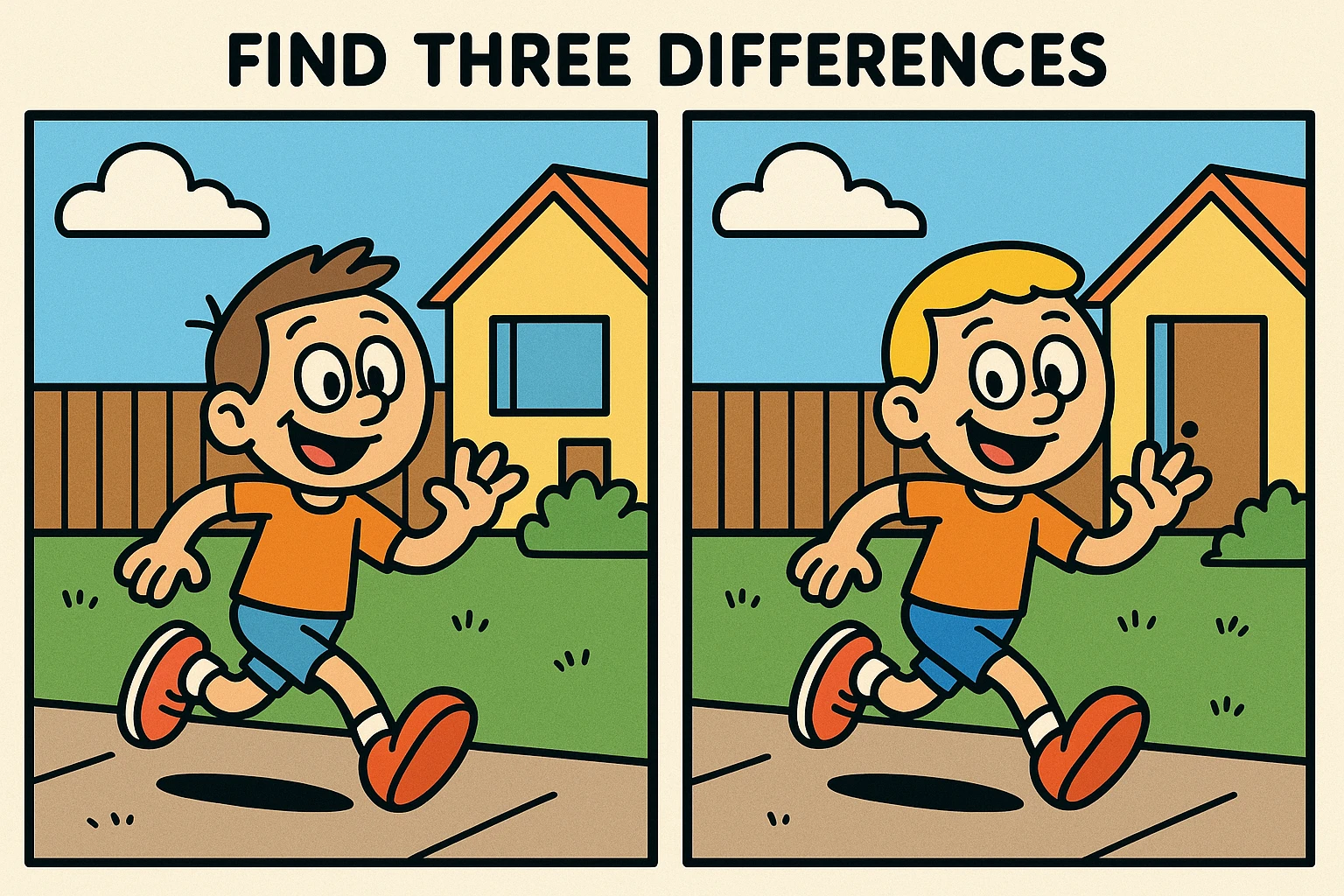find three differences quiz emoji