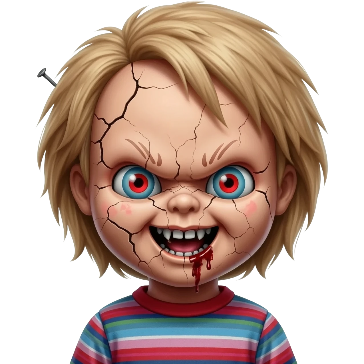 Un emojin de chuky emoji