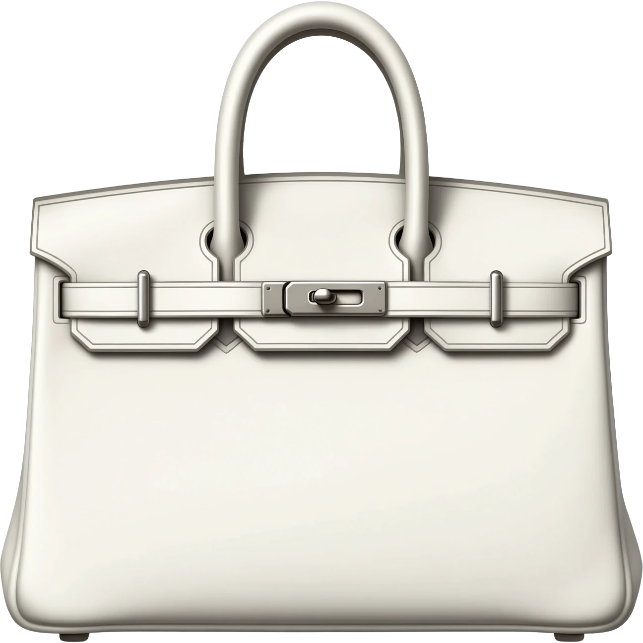 white birkin hermes bag emoji