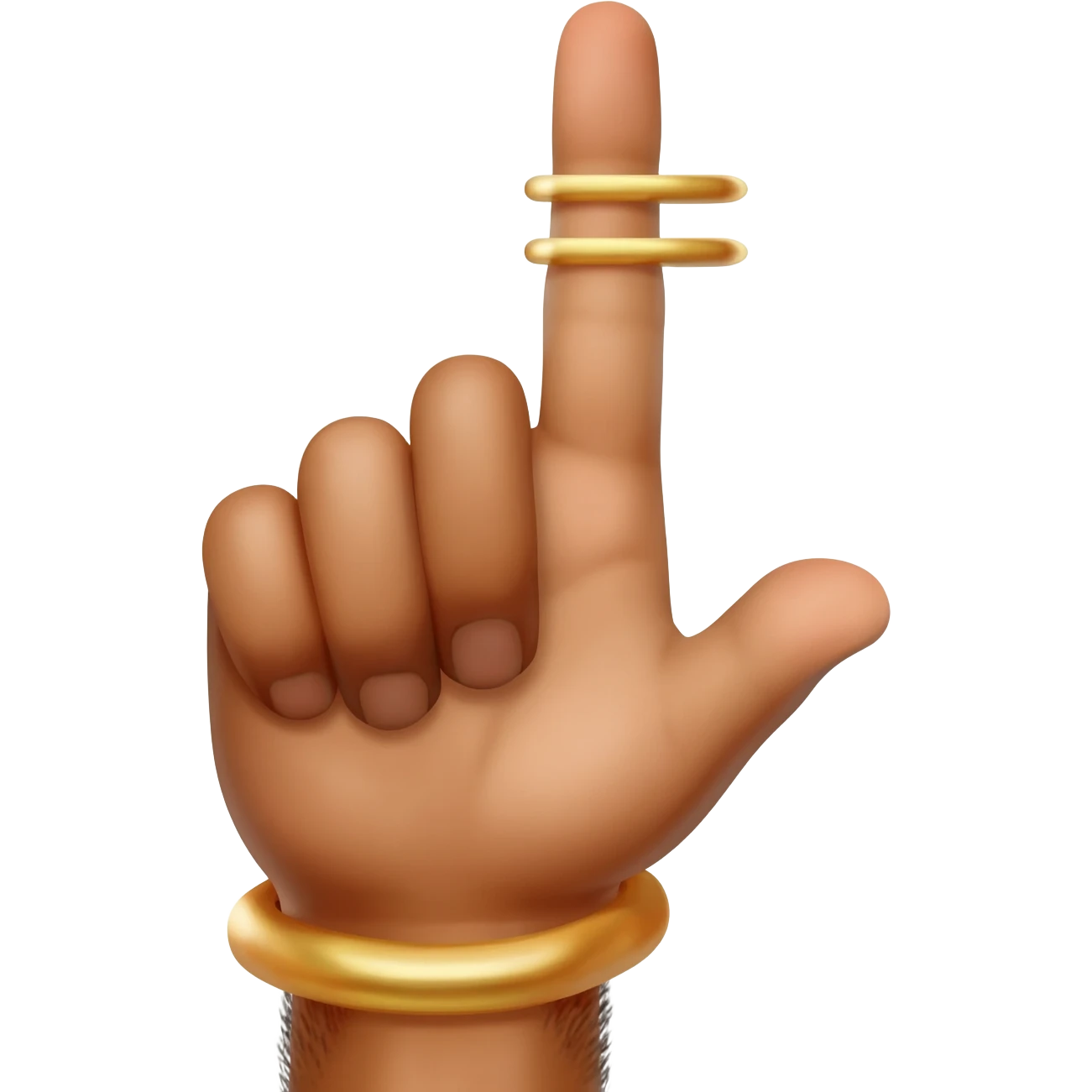 Krishna Sudharshan checkra on finger emoji