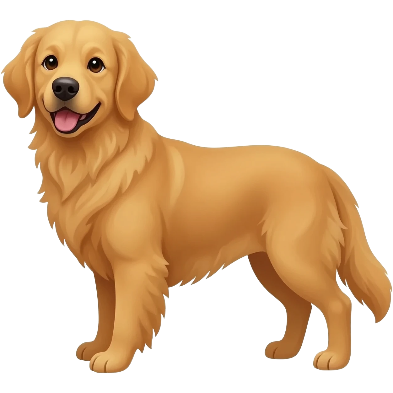 golden retriever emoji