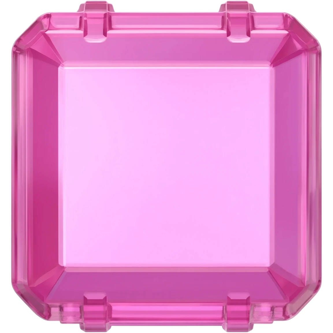 make a ammo box/case but with ruby transparent texture textures emoji