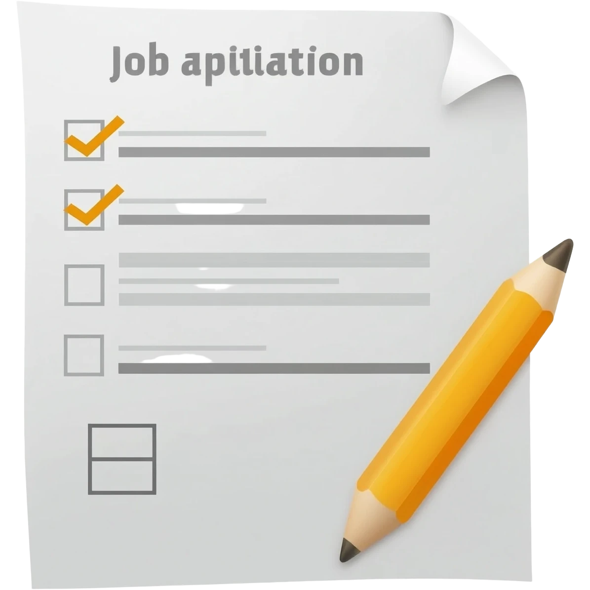 job application emoji