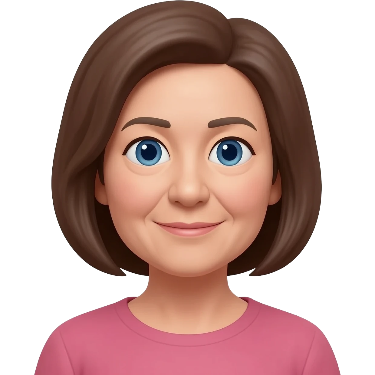 Perfect, have her about 60 years old emoji