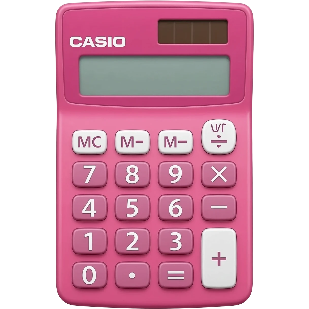 Pink casio calculator emoji