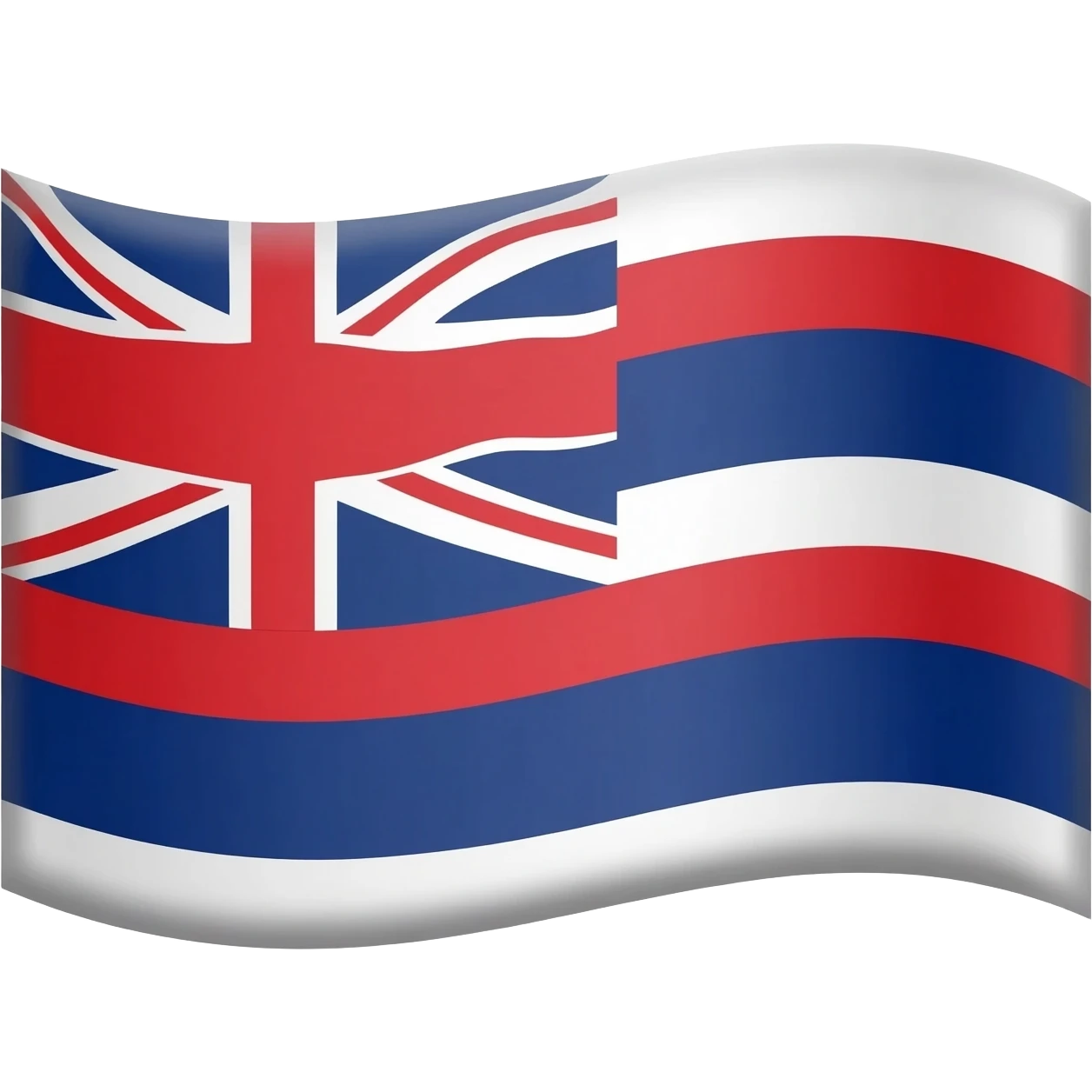 Hawaiian flag emoji