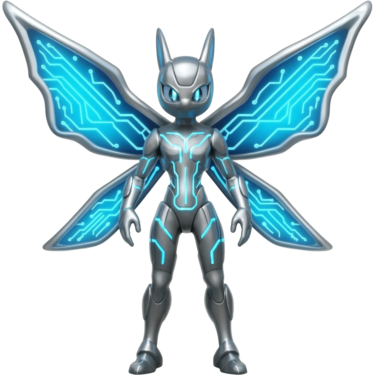 Futuristic Fakemon-creature emoji