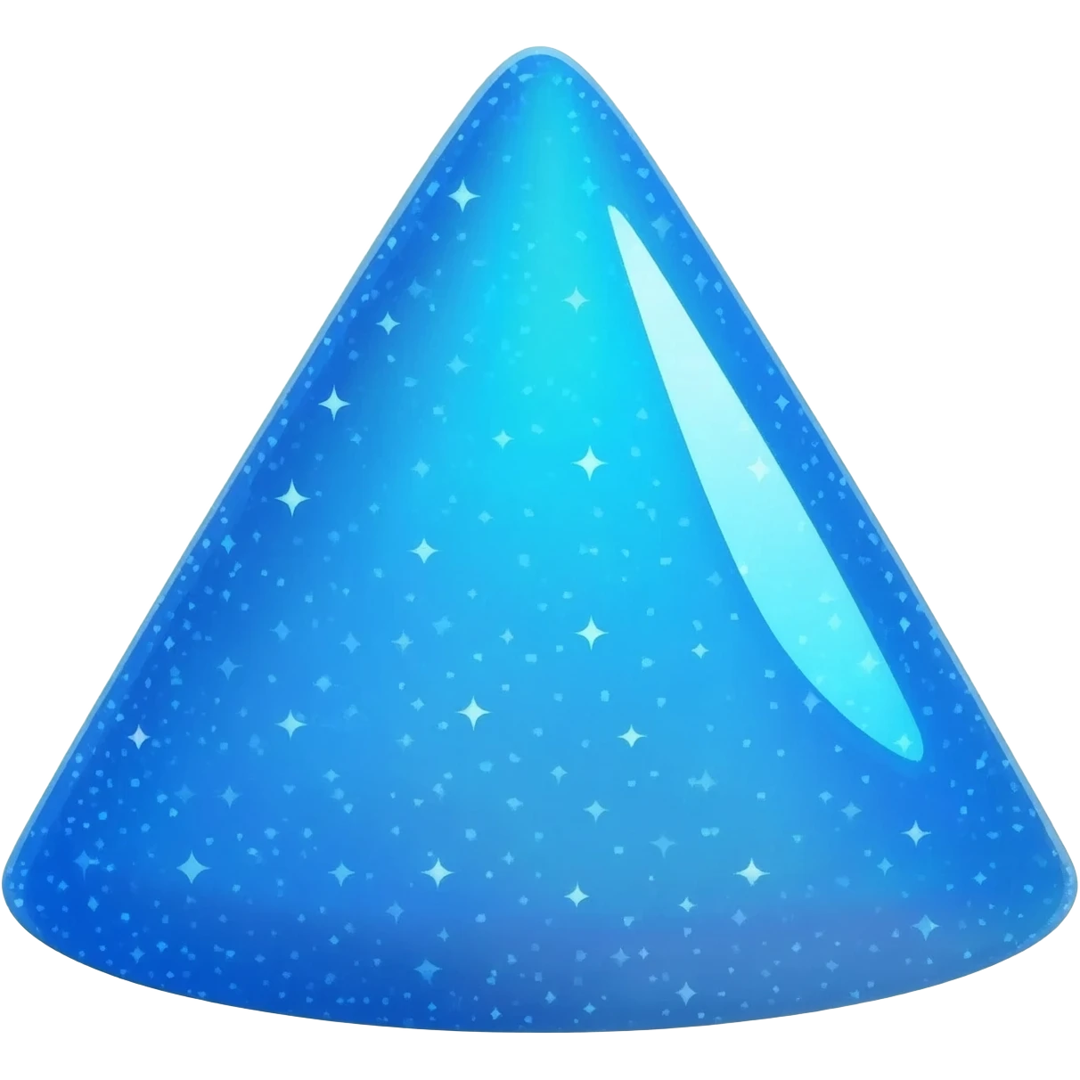 small blue sparkle emoji