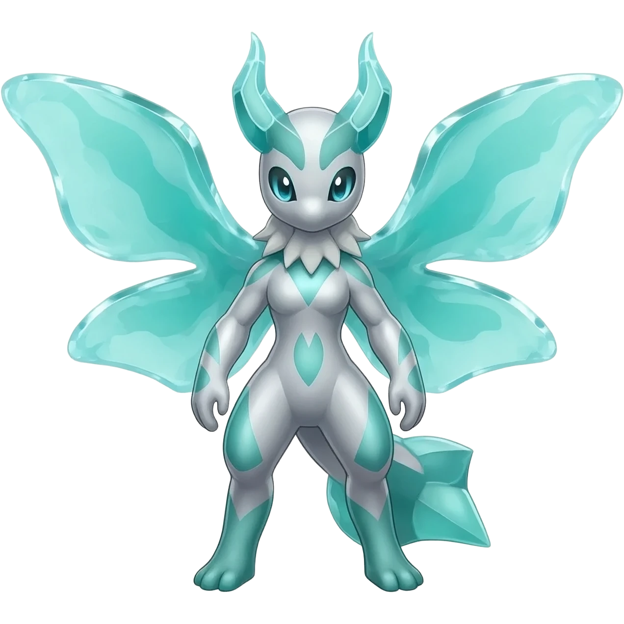 Meloetta-Vaporeon-Espeon-Amaura-Pokémon-Fakémon-fusion-hybrid-creature emoji