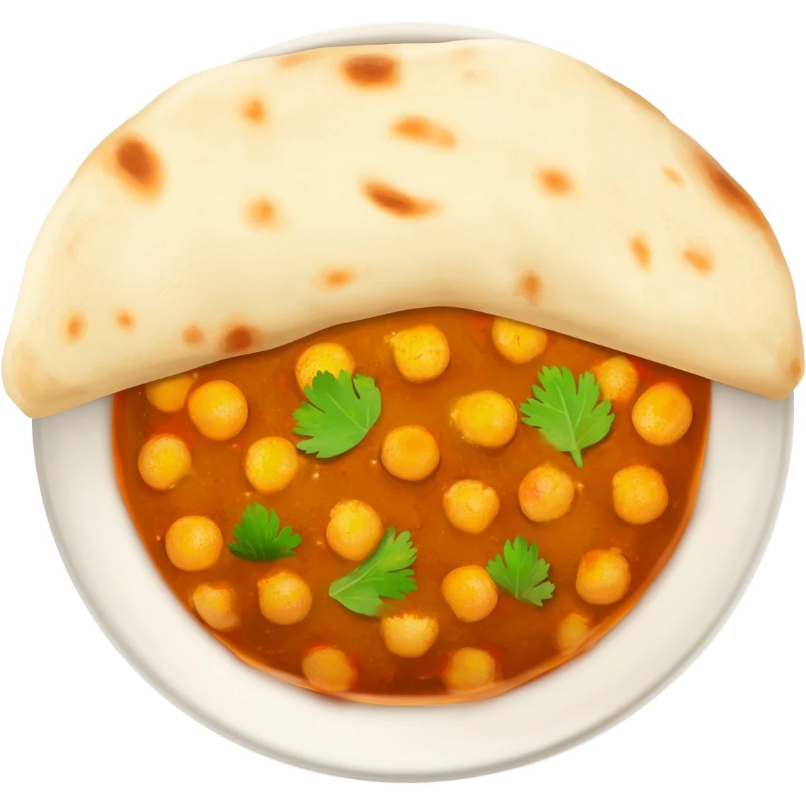 Chole kulche emoji