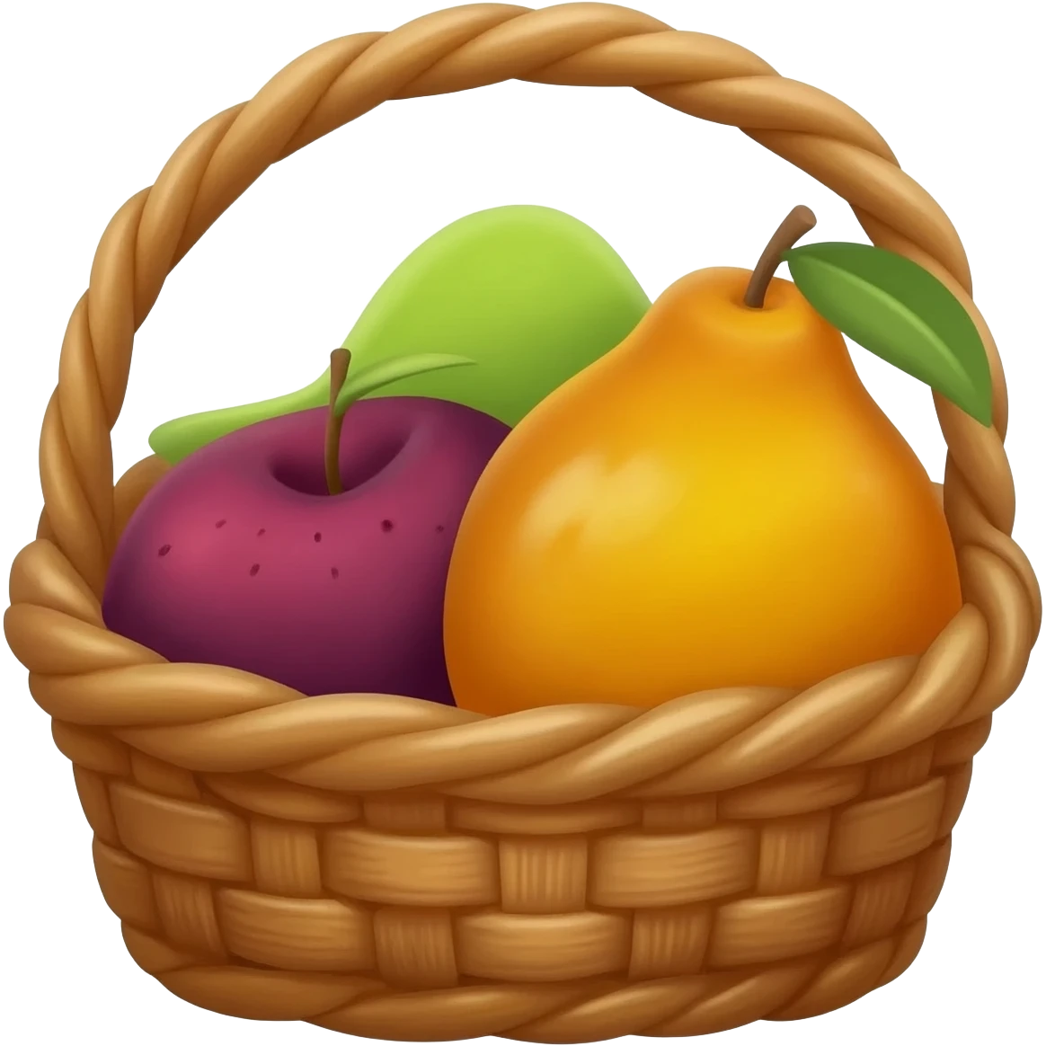Fruit basket emoji