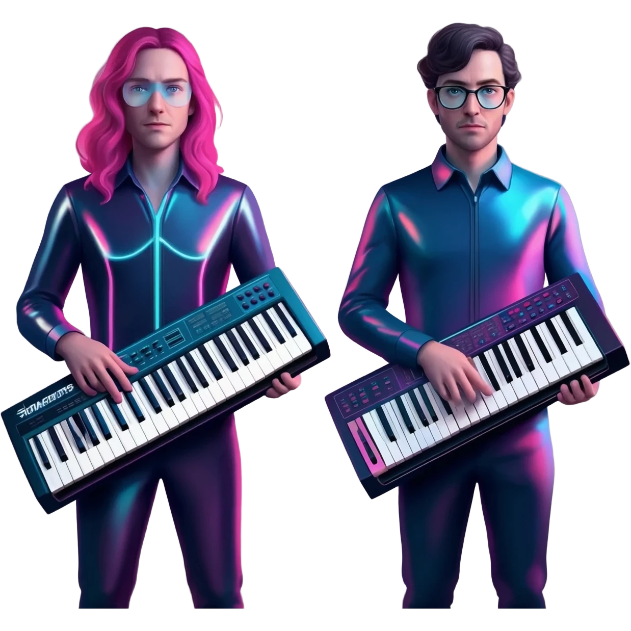 Electronic duo Snow strippers emoji