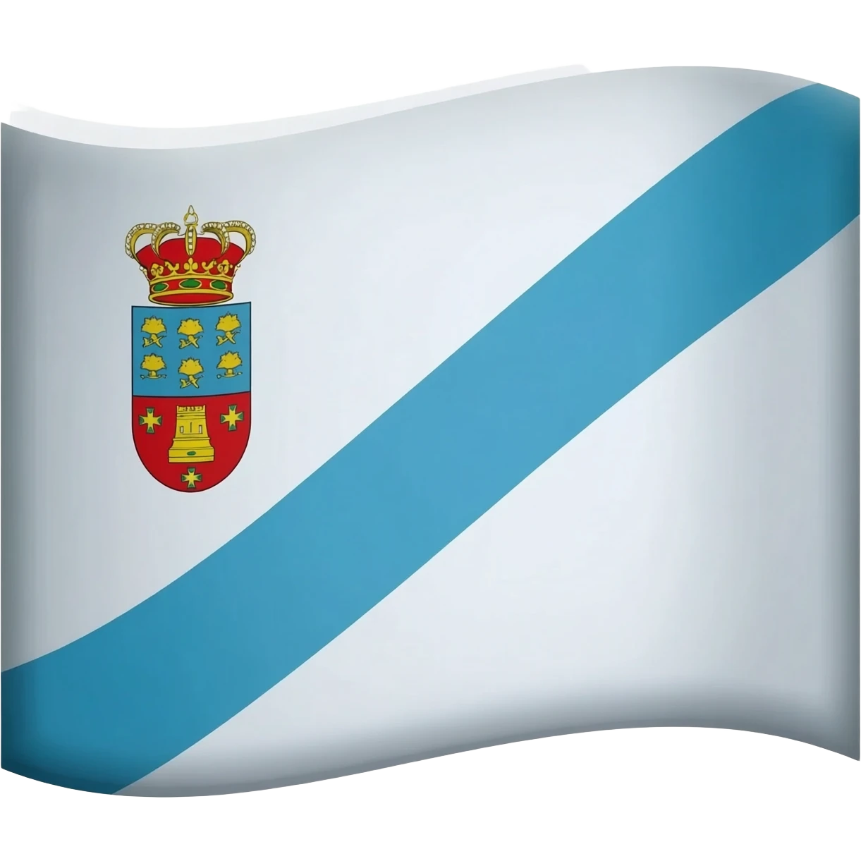 Bandera de Galicia emoji