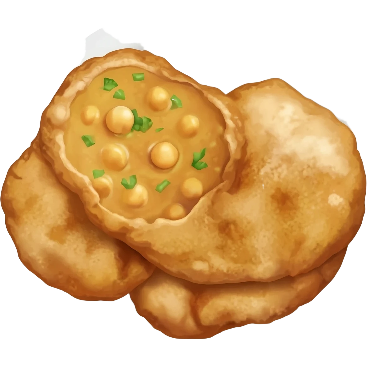 Chole bhature emoji