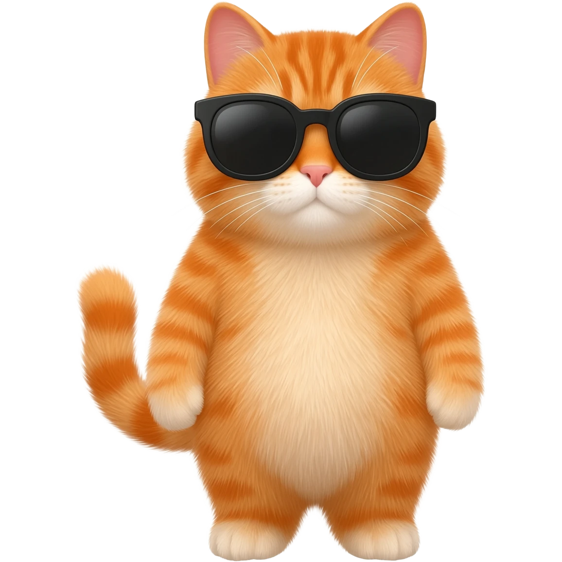Cat wearing sunglasses emoji