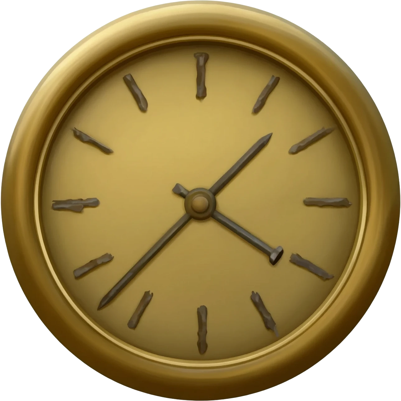 Make it a clock it emoji with nails emoji