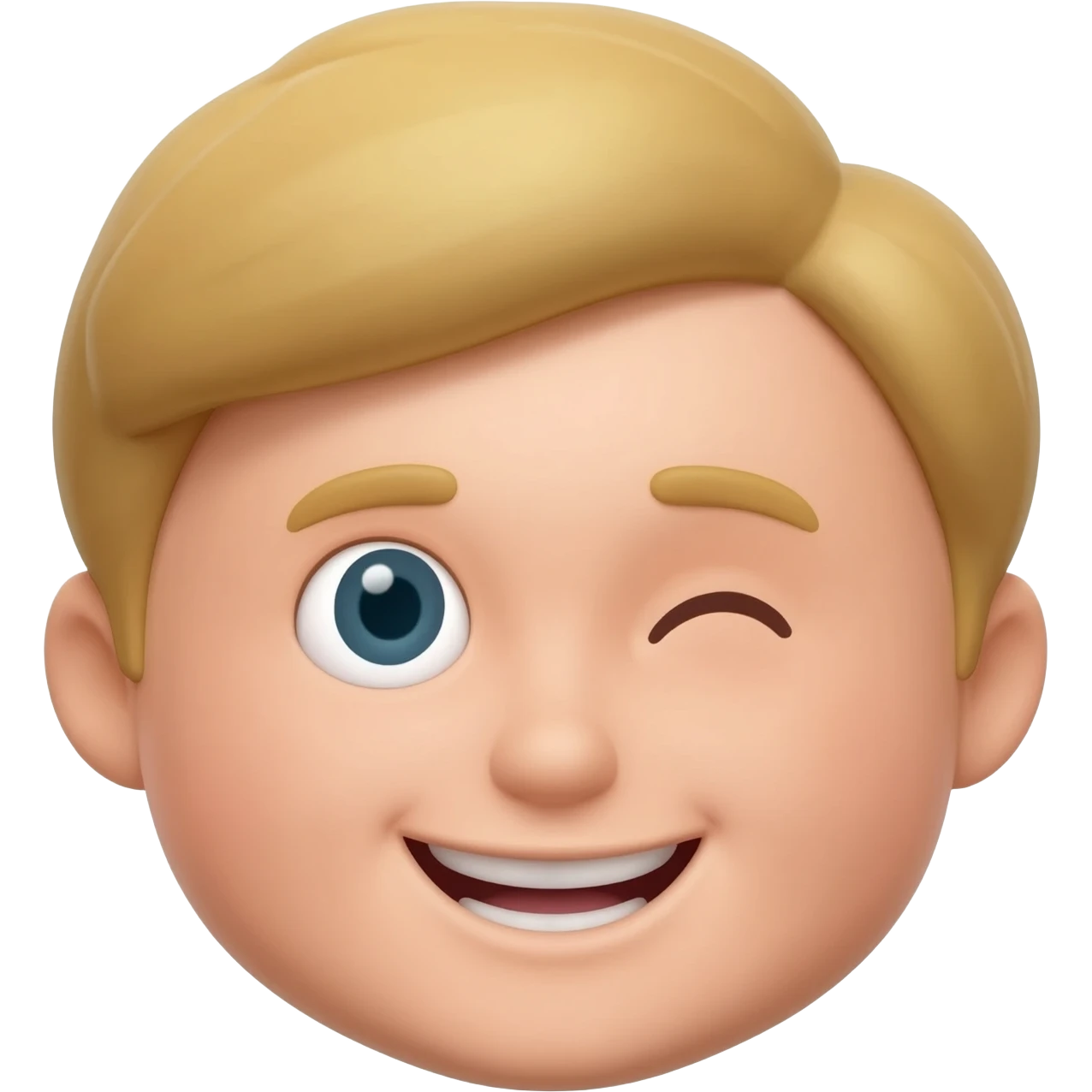 Смайлик с одним глазом emoji