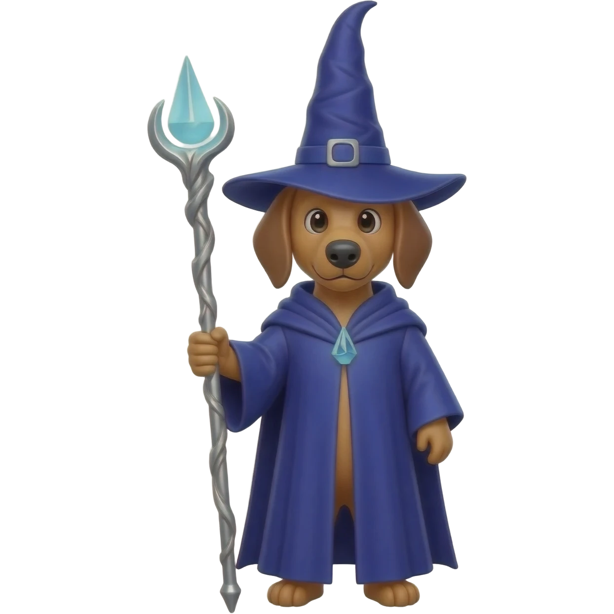 Dog wizard emoji