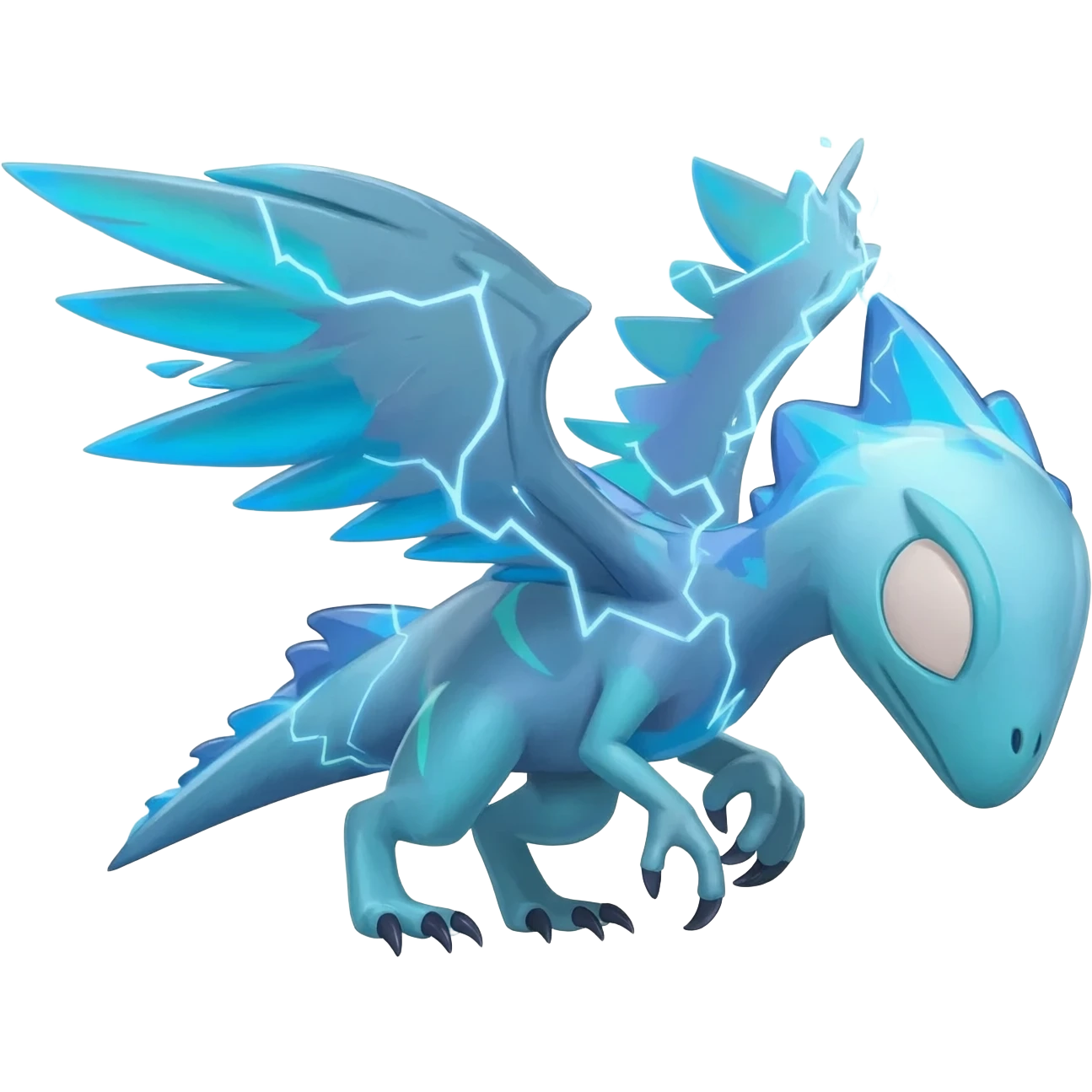 blue raptor fakemon emoji