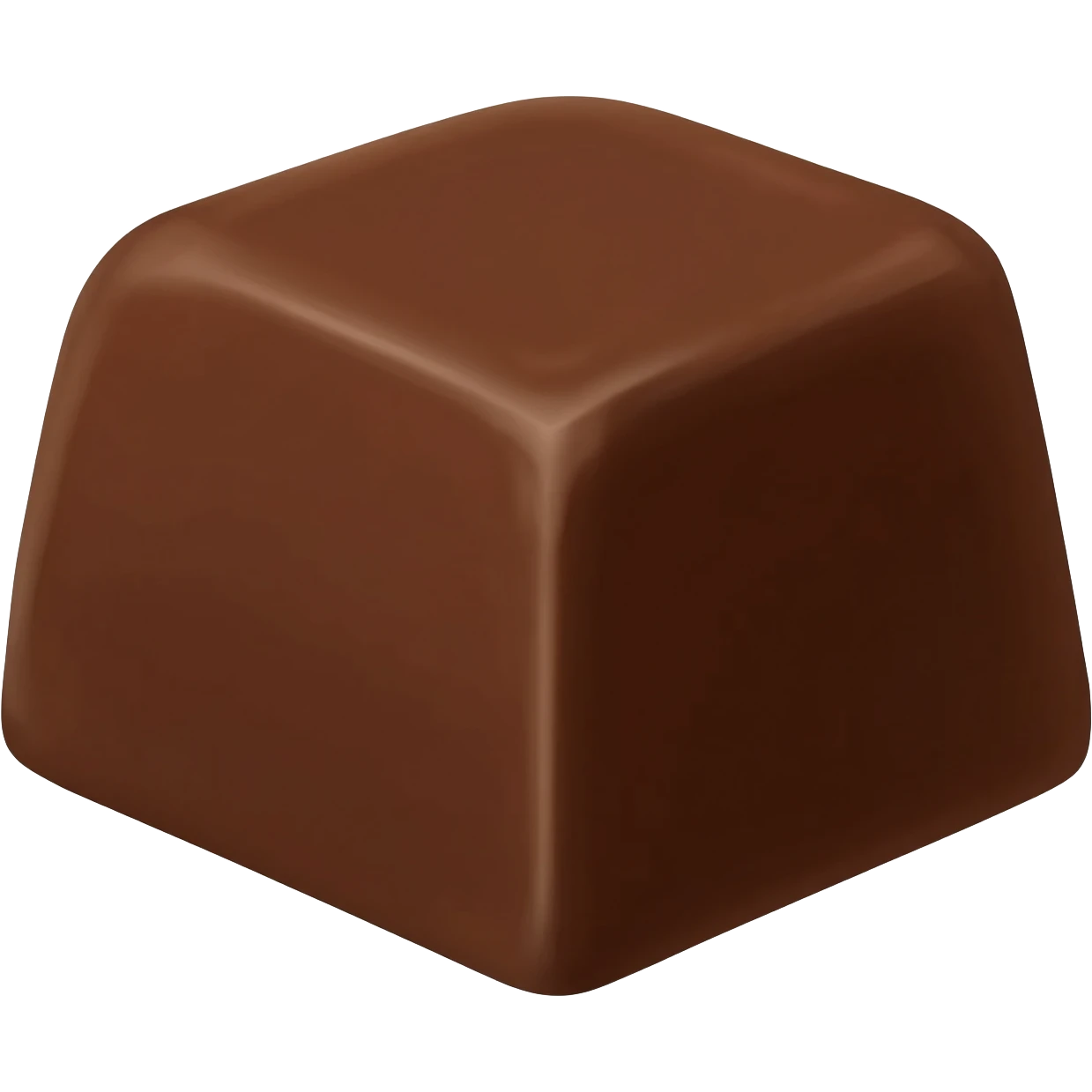 Chocolate fudge emoji