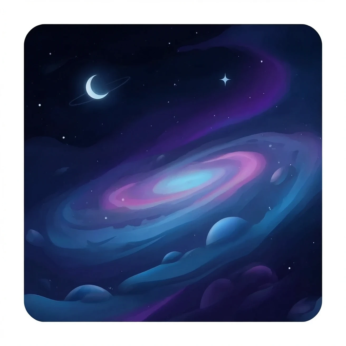 nebula space emoji