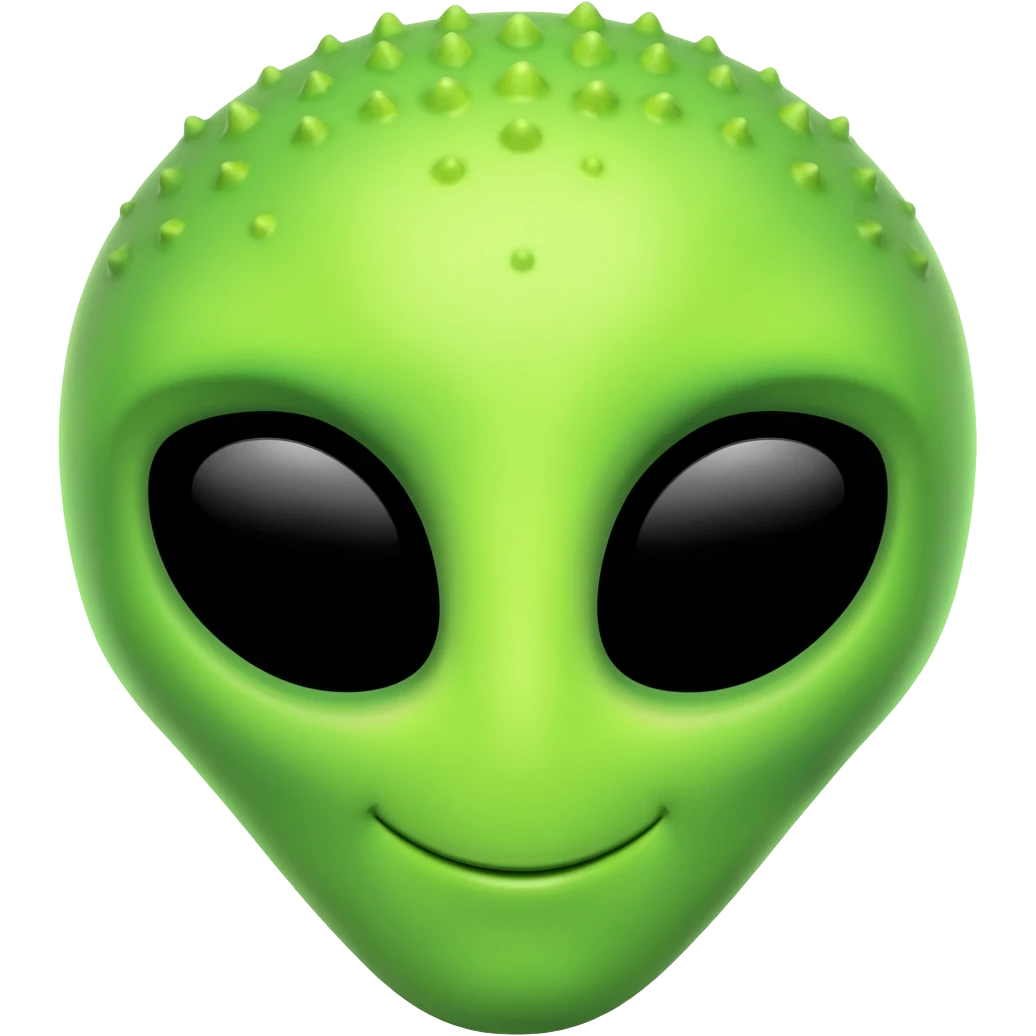 green aliens emoji
