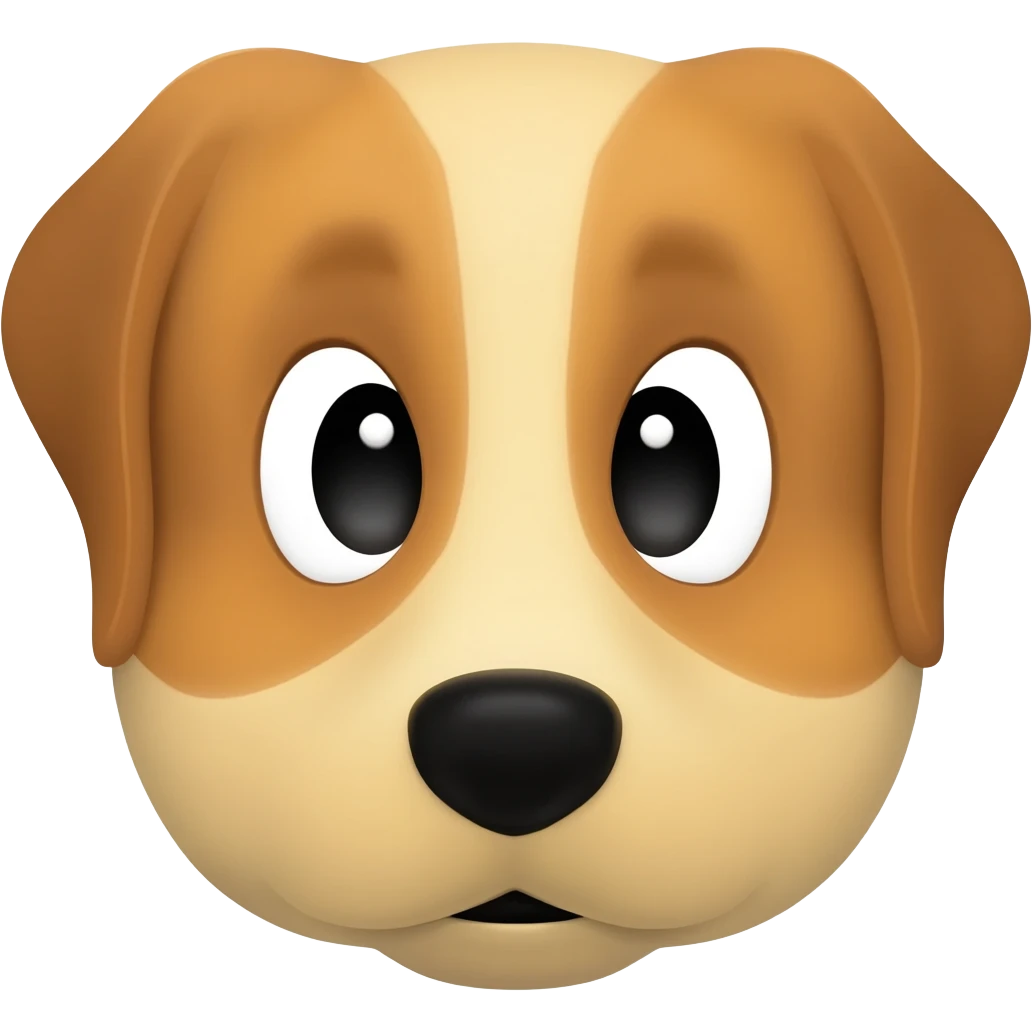 A dog side eyeing me emoji