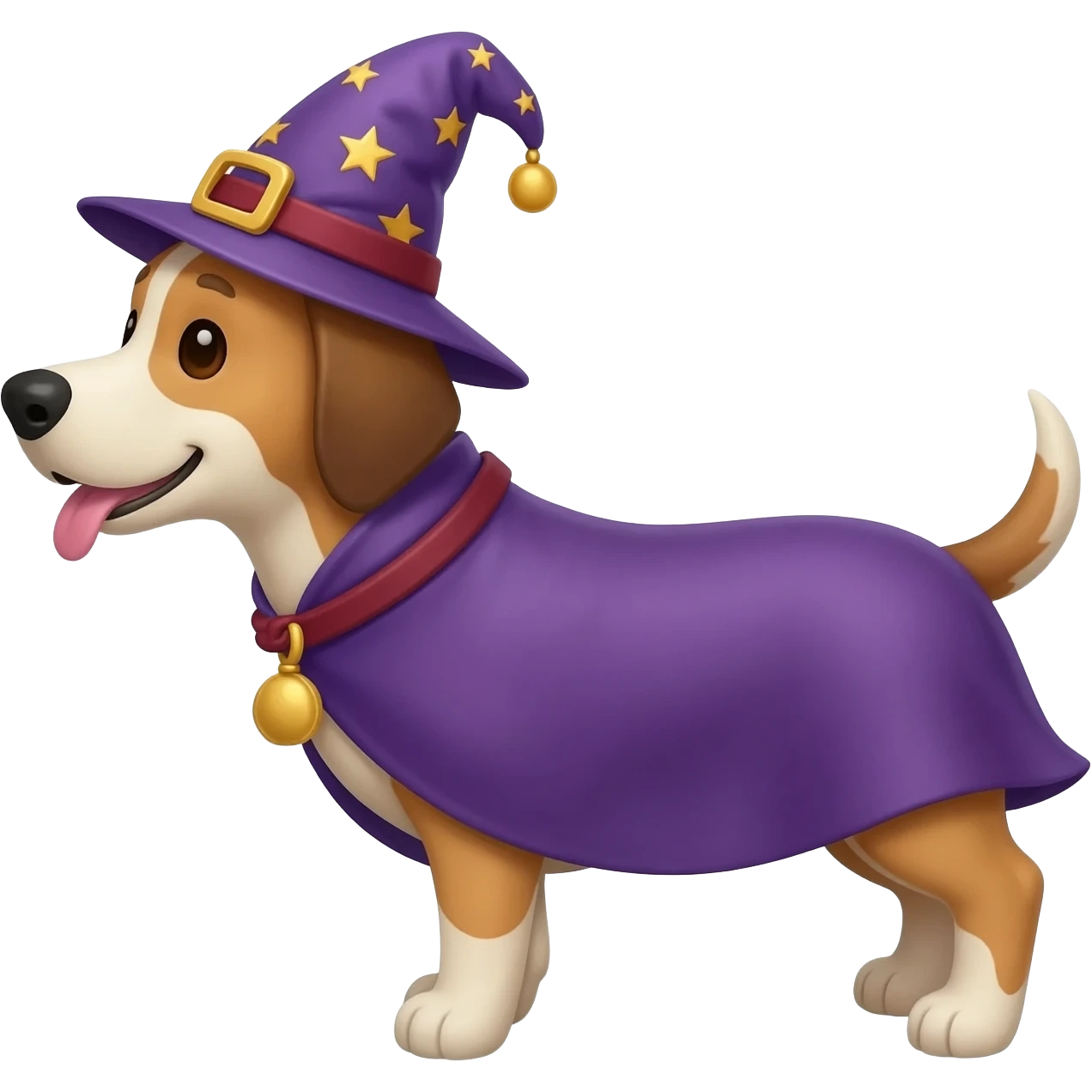 Dog wizard emoji