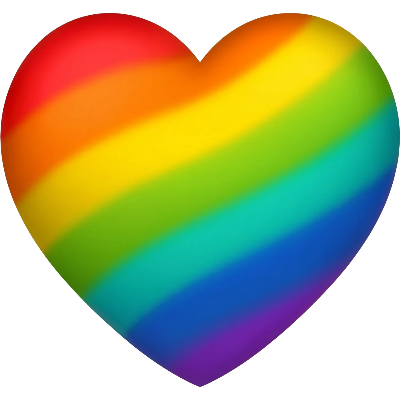 rainbow heart emoji