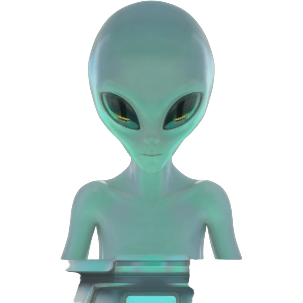 i need in alien's space ship emoji