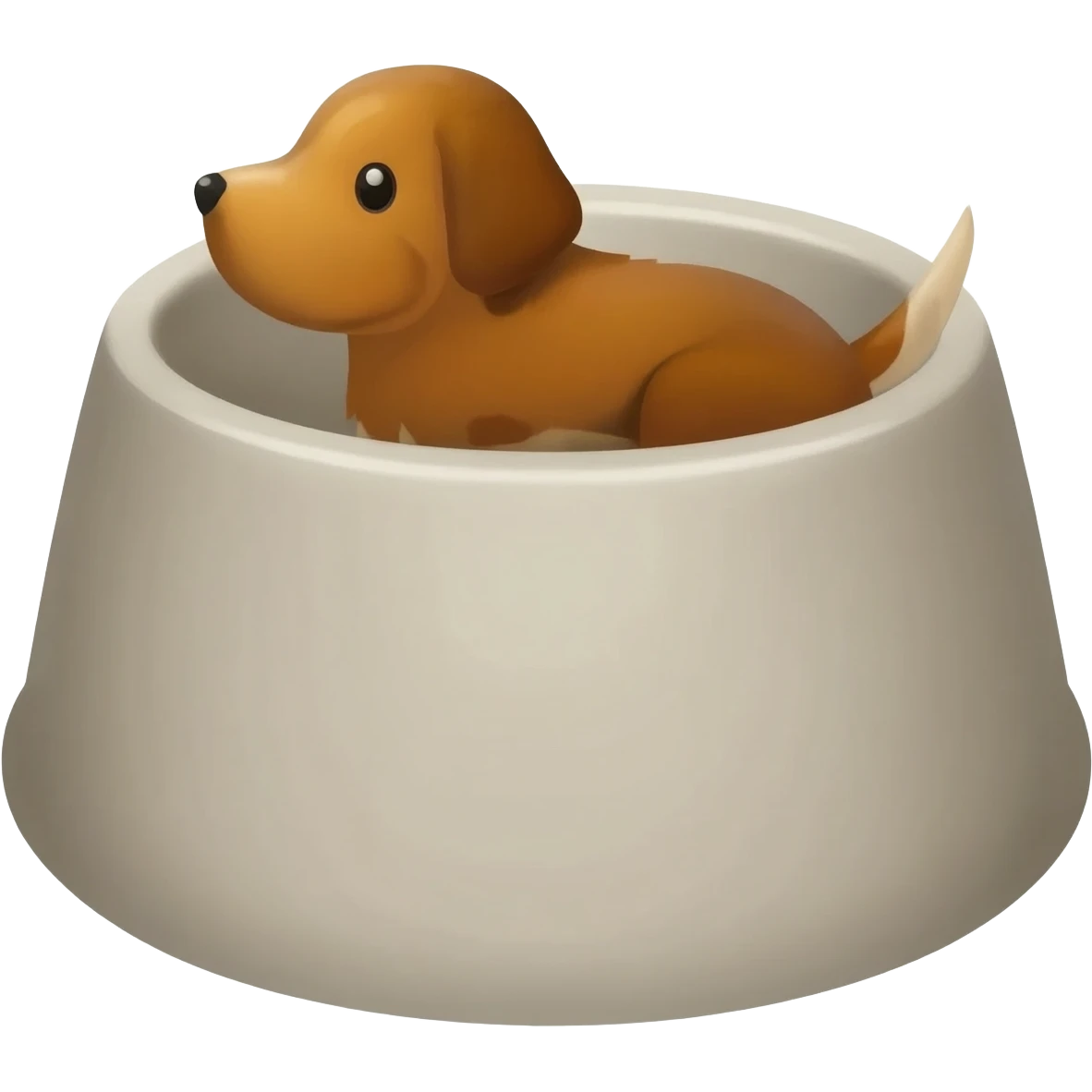 dog bowl emoji
