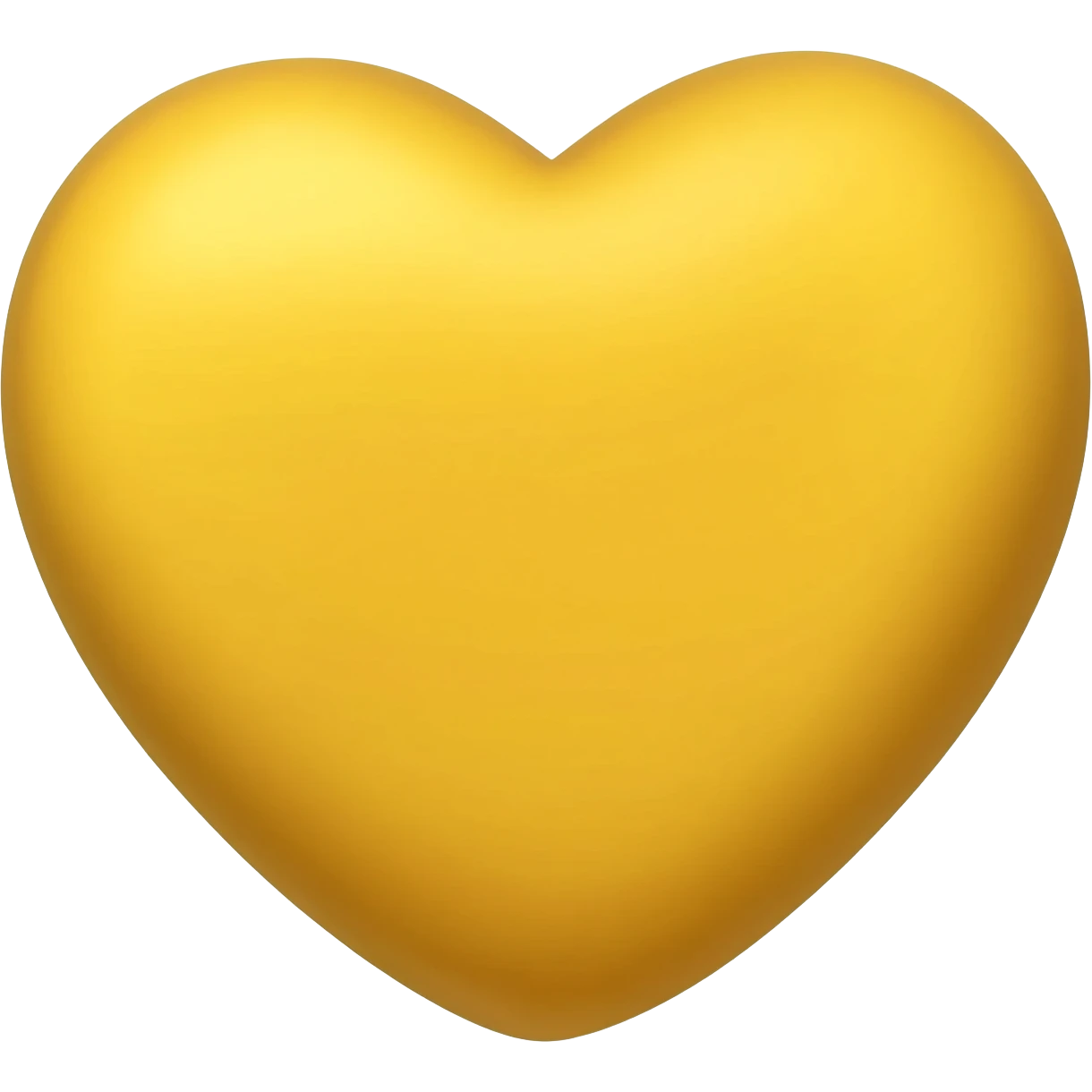 Mustard Heart emoji