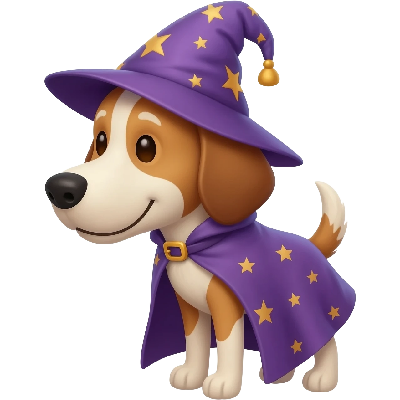 Dog wizard emoji