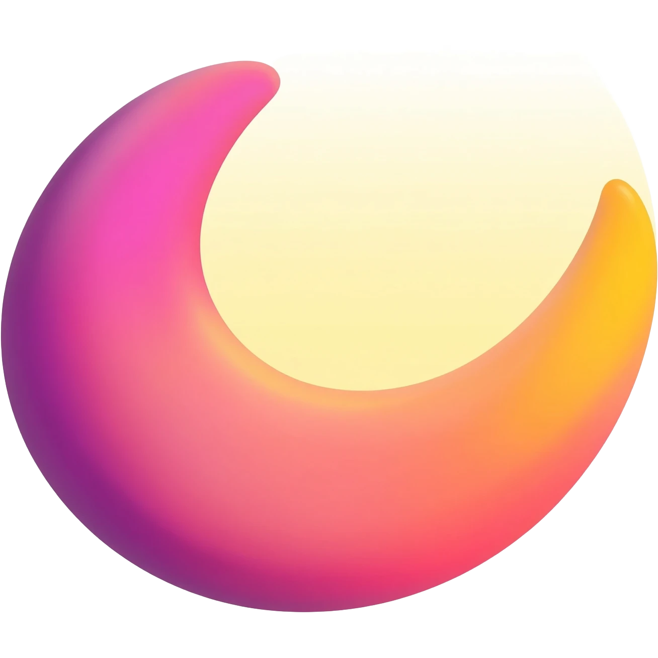 Just a colored horn emoji