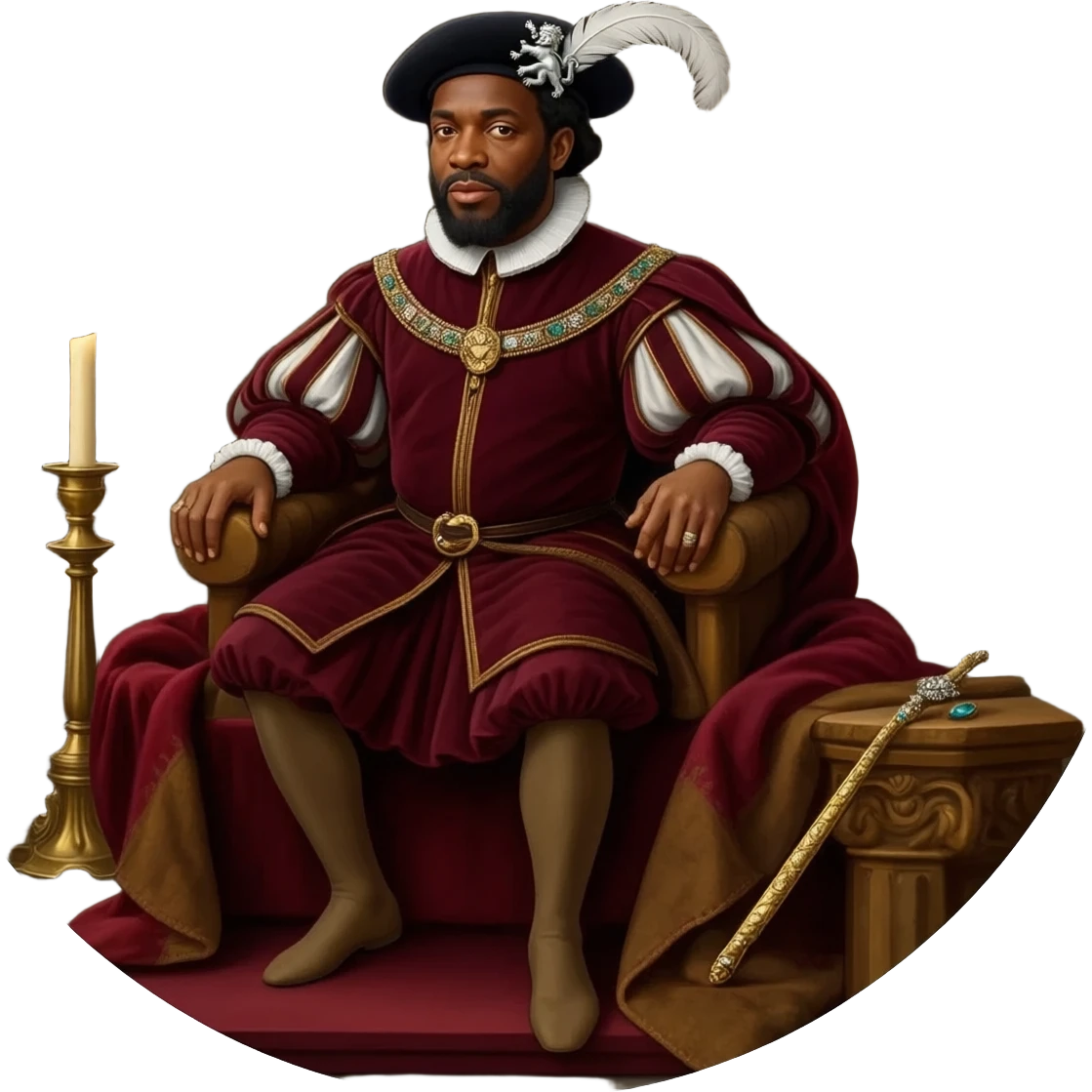 John Lewis king in 1593 emoji