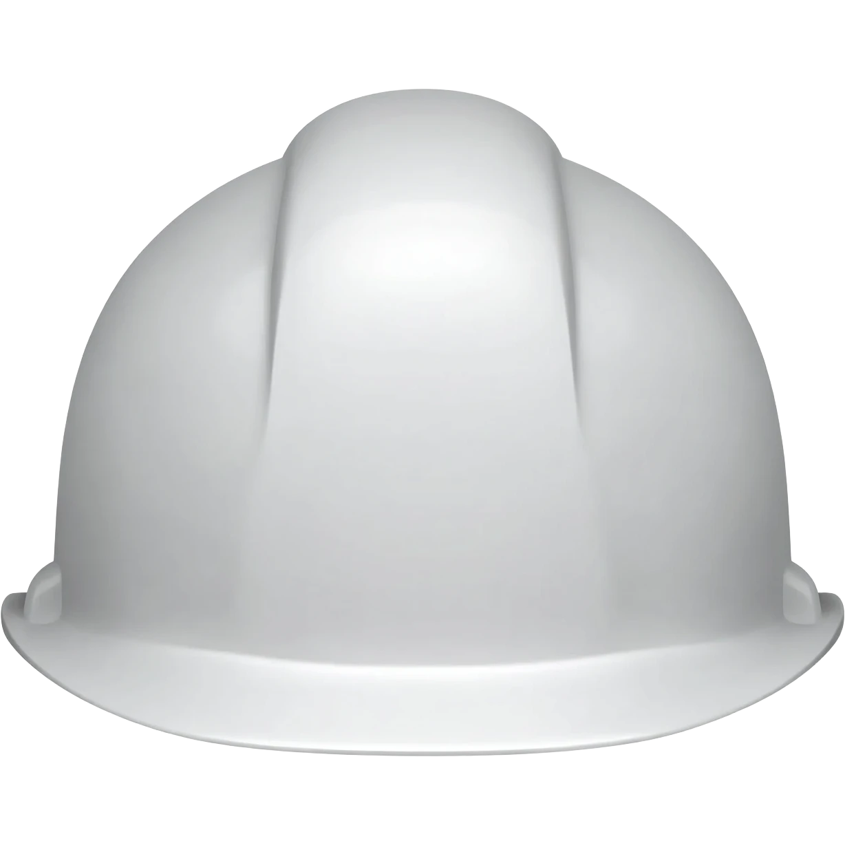 Puedes generar un casco de ingeniero civil  color blanco emoji