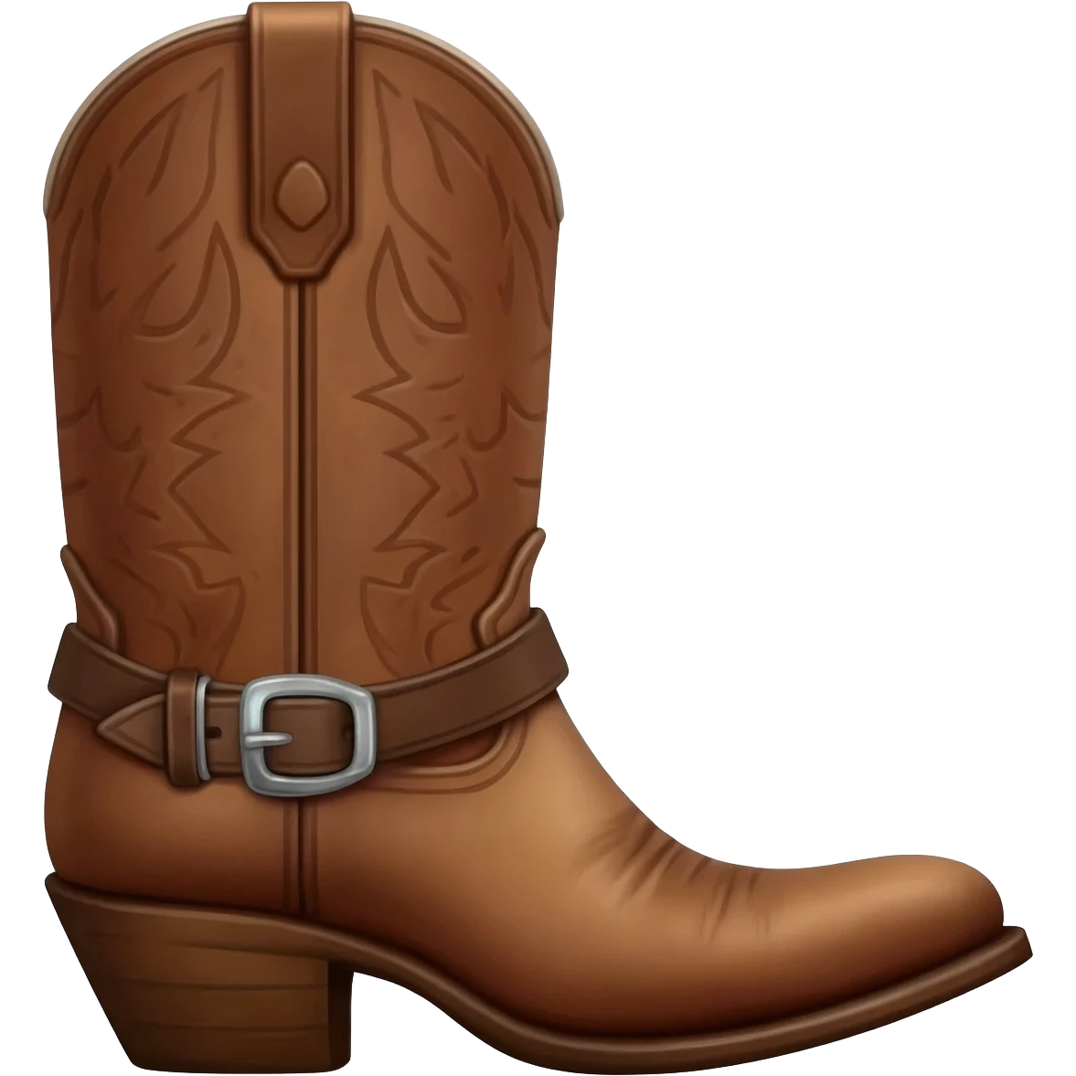 Cowboy boot emoji