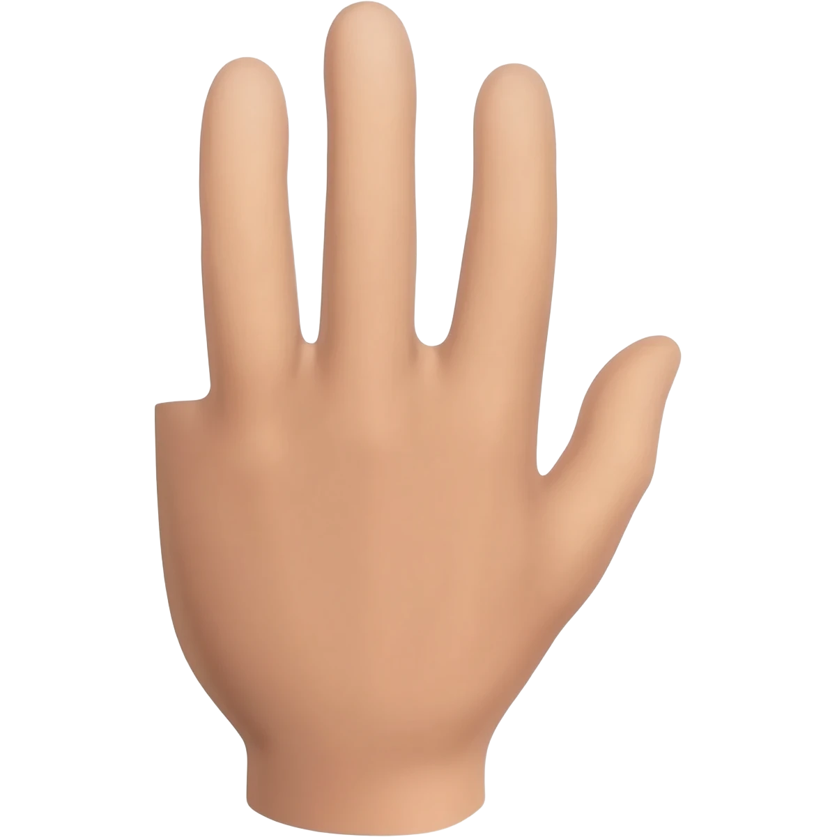 Assassins left hand missing the ring finger emoji