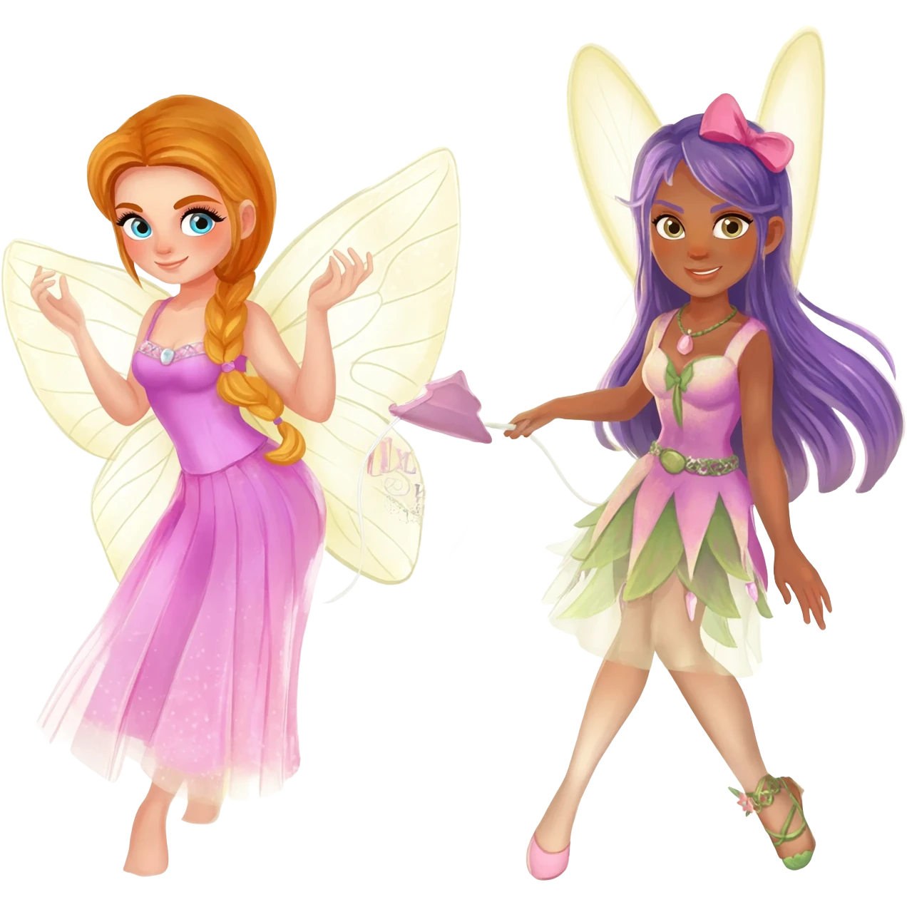 Fairy Isabella! Fairy Isadora! Fairy Isamara! emoji