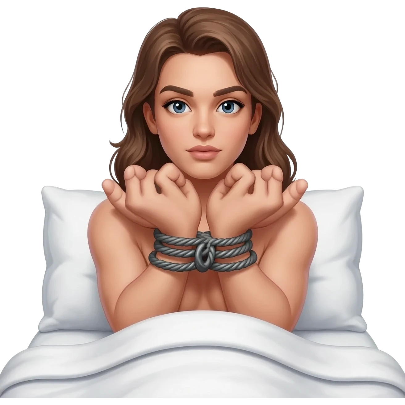 Bdsm girl bed bound emoji