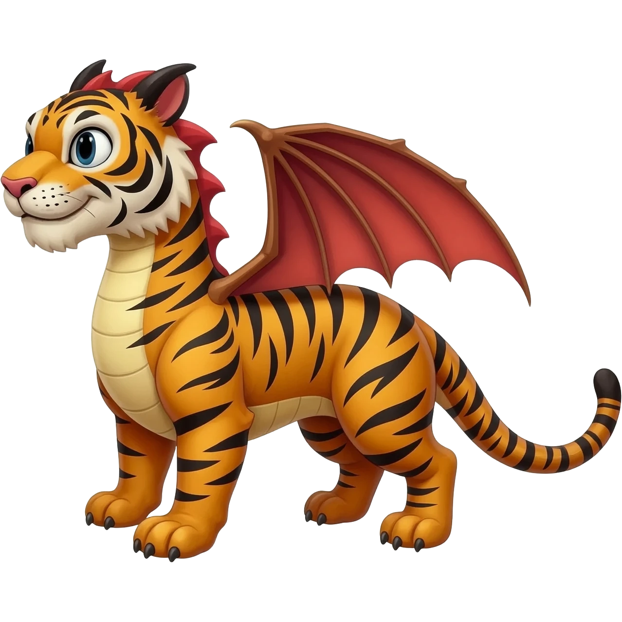tiger dragon emoji