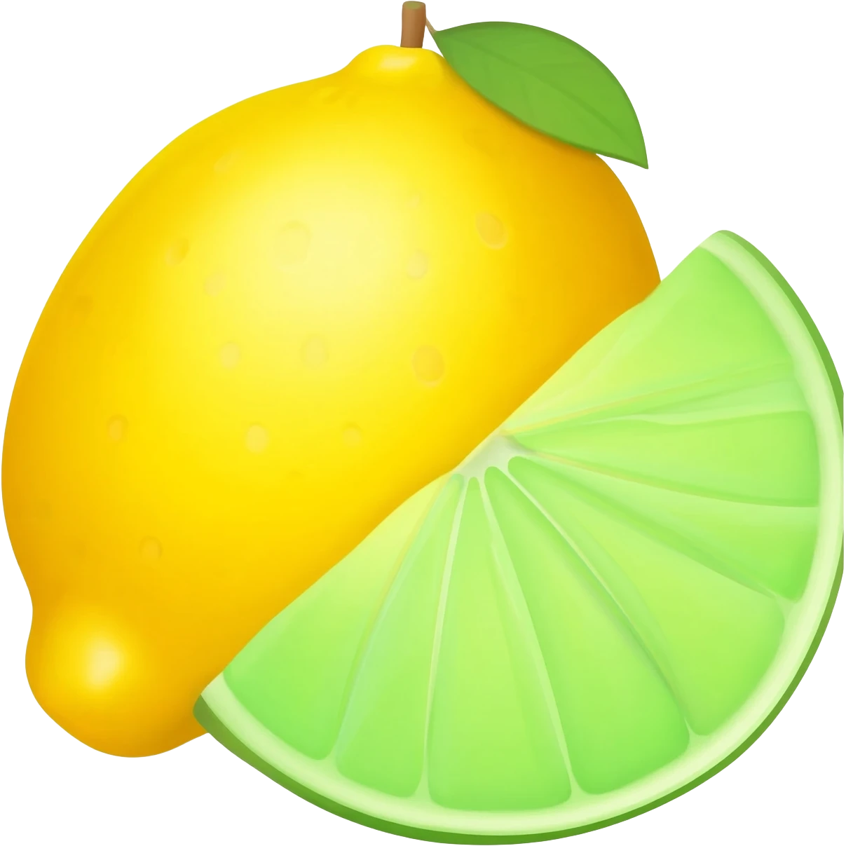lemon lime emoji